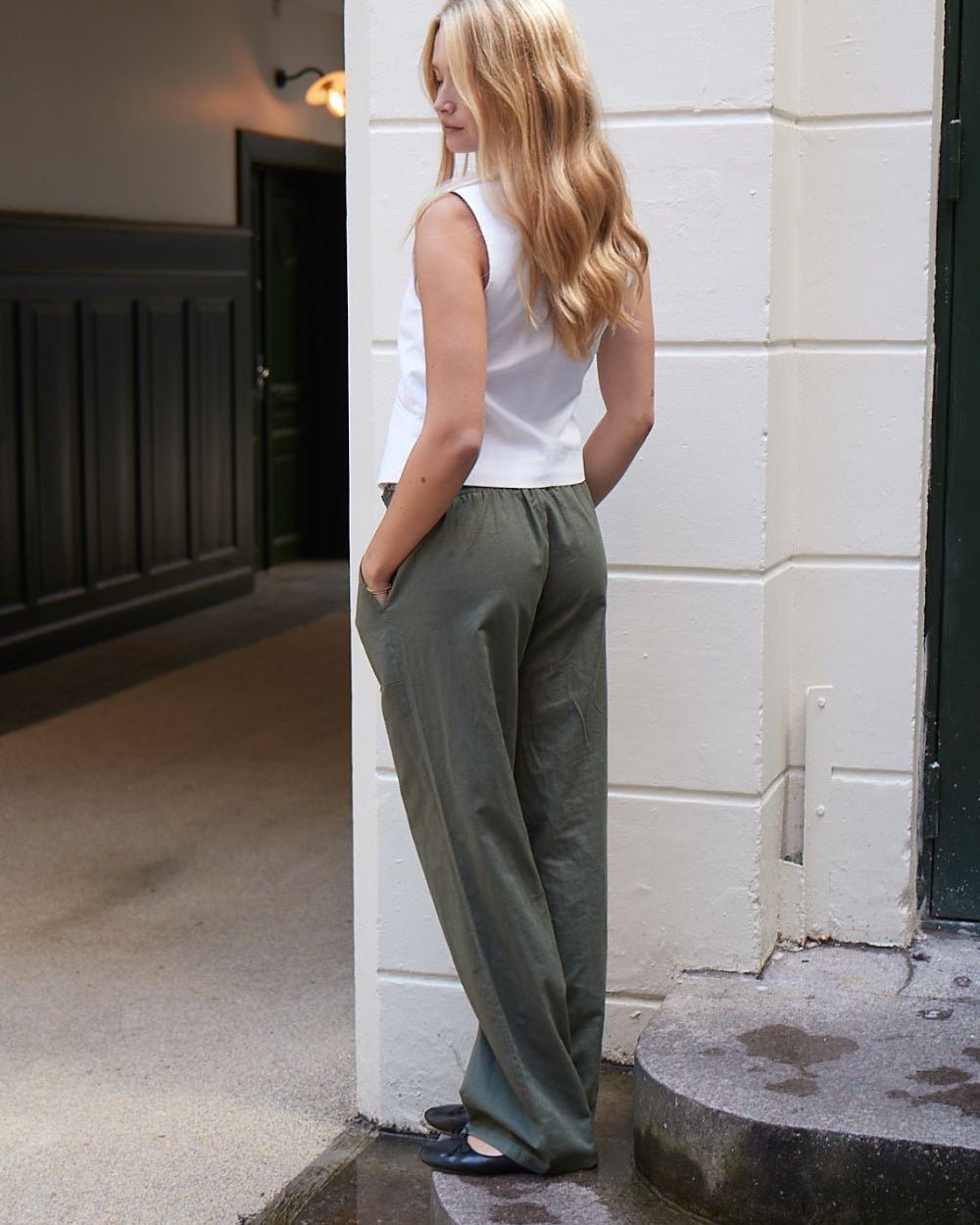 Hørbukser Lavtaljede Army | Skagen - clothing.dk